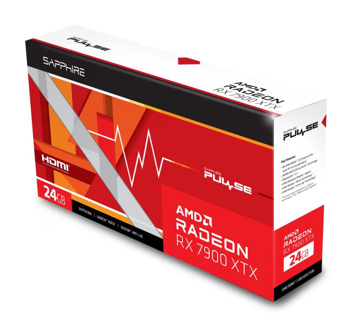 Відеокарта Sapphire Radeon RX 7900 XTX 24GB GDDR6 Pulse Gaming OC