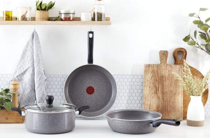 Сковорідка Tefal COOK NATURAL 30 см, алюміній