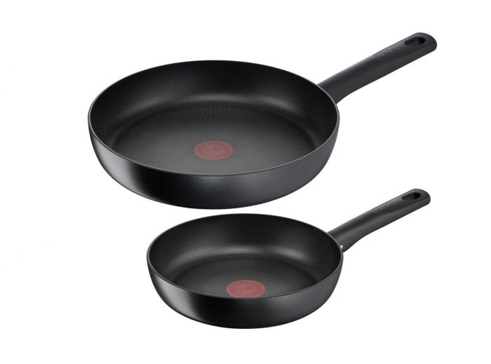 Набір сковорідок  22/28 см Tefal Hard Titanium PRO, алюминий