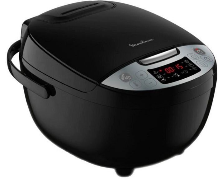 Мультиварка Moulinex Simply Cook, 750Вт, чаша-4л, кнопкове керування, пластик, чорний