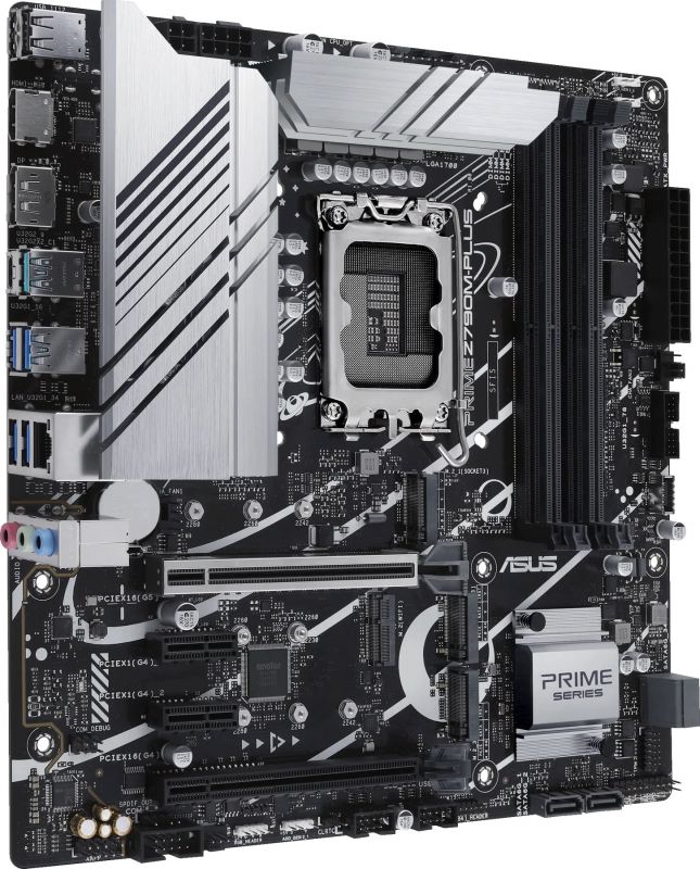 Материнcька плата ASUS PRIME Z790M-PLUS s1700 Z790 4xDDR5 M.2 HDMI DP mATX