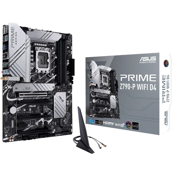 Материнcька плата ASUS PRIME Z790-P WIFI D4 s1700 Z790 4xDDR4 M.2 HDMI DP Wi-Fi BT ATX