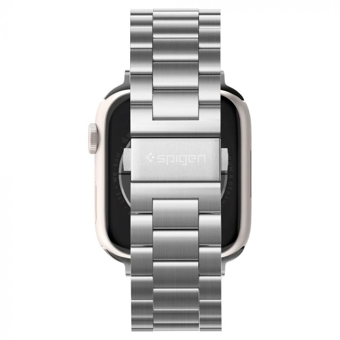 Ремінець Spigen для Apple Watch (45mm/44mm/42mm) Modern Fit, Silver