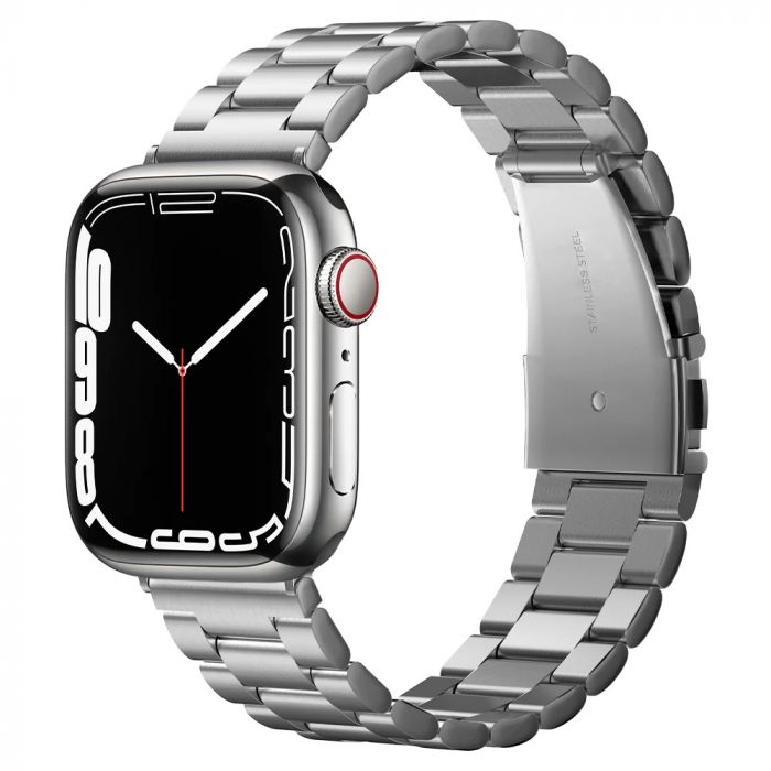 Ремінець Spigen для Apple Watch (45mm/44mm/42mm) Modern Fit, Silver