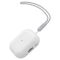 Чохол Spigen для Apple AirPods Pro 2 Silicone Fit, White+Strap Gray