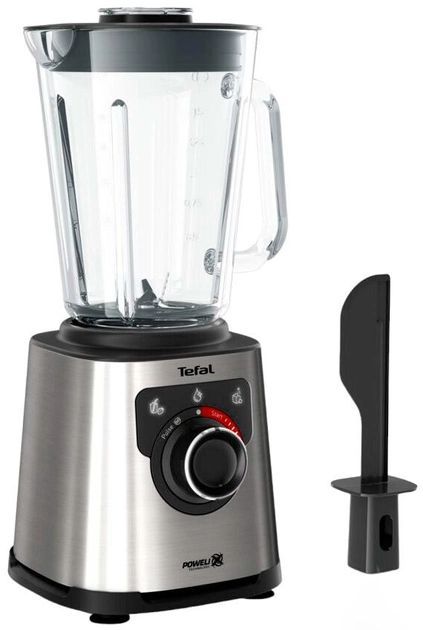 Блендер Tefal стаціонарний Perfect mix+, 1200Вт, чаша-1750мл, скло, сталь-чорний