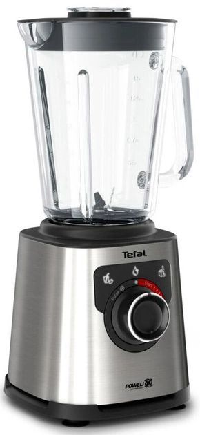 Блендер Tefal стаціонарний Perfect mix+, 1200Вт, чаша-1750мл, скло, сталь-чорний