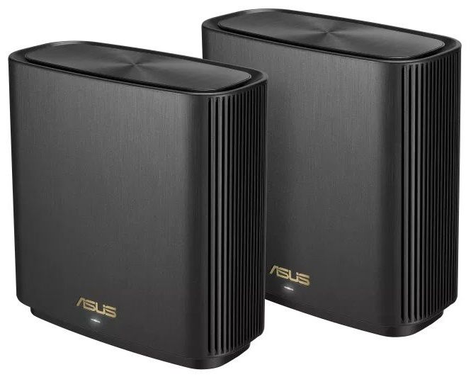 Маршрутизатор ASUS ZenWiFi XT8 2PK V2 black AX6600 3xGE LAN 1x2.5GE WAN 1xUSB3.1 WPA3 OFDMA MESH