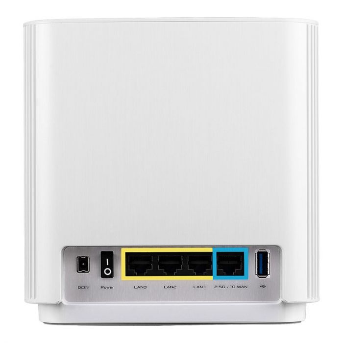 Маршрутизатор ASUS ZenWiFi XT8 1PK V2 white AX6600 3xGE LAN 1x2.5GE WAN 1xUSB3.1 WPA3 OFDMA MESH