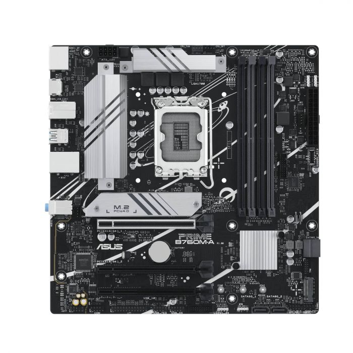 Материнcька плата ASUS PRIME B760M-A-CSM s1700 B760 4xDDR5 M.2 HDMI DP mATX CSM