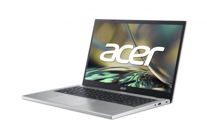 Ноутбук Acer Aspire 3 A315-510P 15.6" FHD, Intel C N100, 4GB, F128GB, UMA, Lin, сріблястий