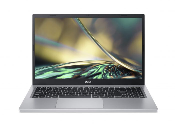 Ноутбук Acer Aspire 3 A315-510P 15.6" FHD, Intel C N100, 4GB, F128GB, UMA, Win11, сріблястий