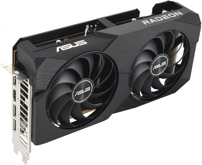 Відеокарта ASUS Radeon RX 7600 8GB GDDR6 DUAL OC V2 DUAL-RX7600-O8G-V2