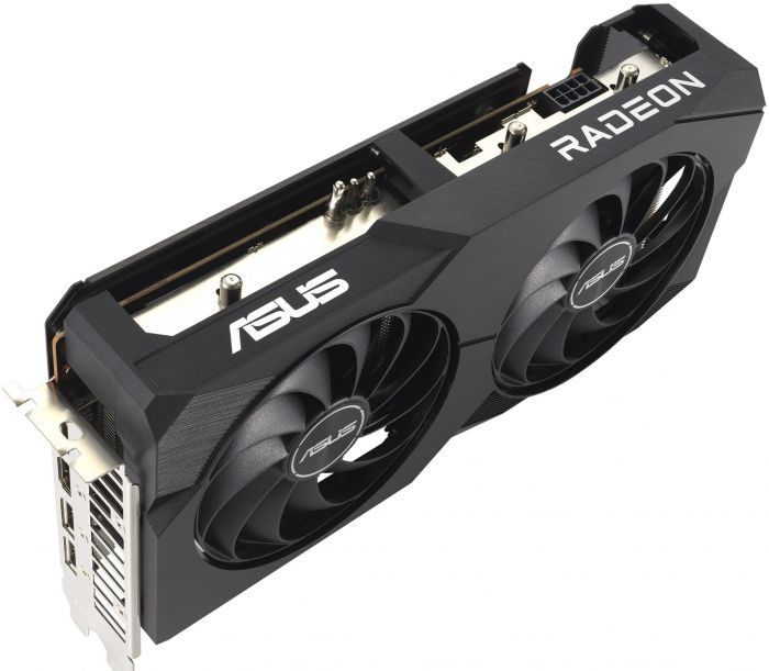 Відеокарта ASUS Radeon RX 7600 8GB GDDR6 DUAL OC V2 DUAL-RX7600-O8G-V2