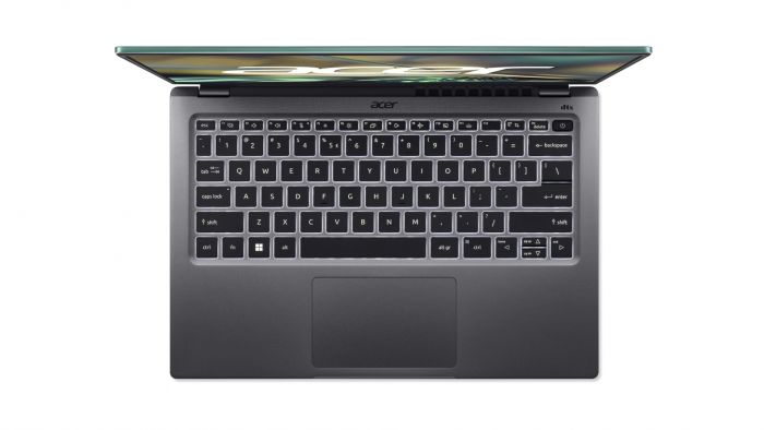 Ноутбук Acer Swift X SFX14-51G 14"  2.2K IPS, Intel i5-1240P, 16GB, F512GB, NVD3050-4, Lin, зелений