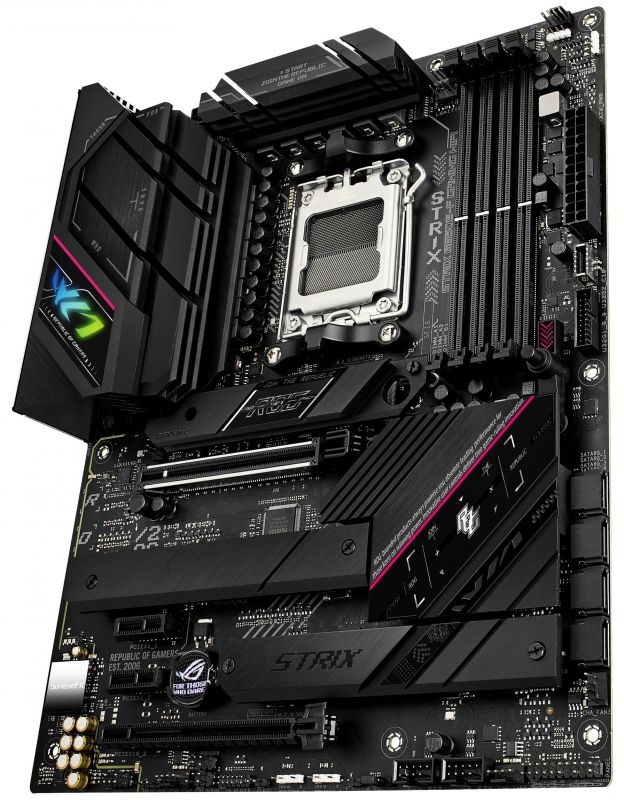 Материнcька плата ASUS ROG STRIX B650E-F GAMING WIFI sAM5 B650 4xDDR5 M.2 HDMI DP WiFi BT ATX