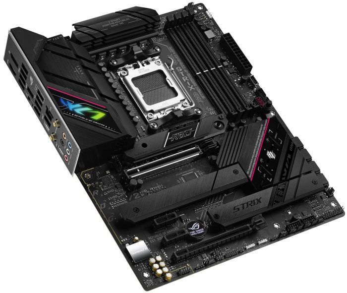 Материнcька плата ASUS ROG STRIX B650E-F GAMING WIFI sAM5 B650 4xDDR5 M.2 HDMI DP WiFi BT ATX