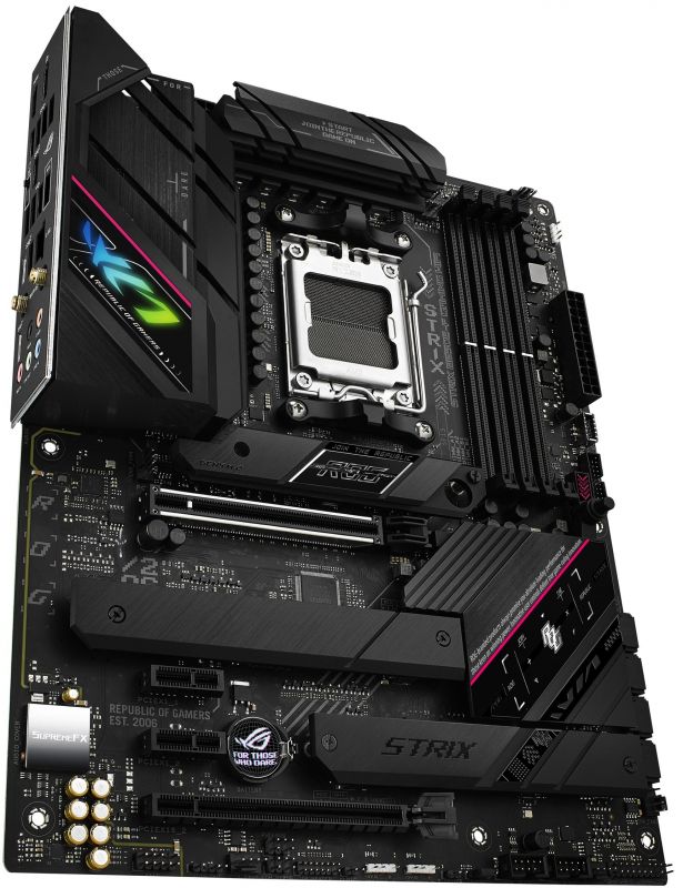 Материнcька плата ASUS ROG STRIX B650E-F GAMING WIFI sAM5 B650 4xDDR5 M.2 HDMI DP WiFi BT ATX