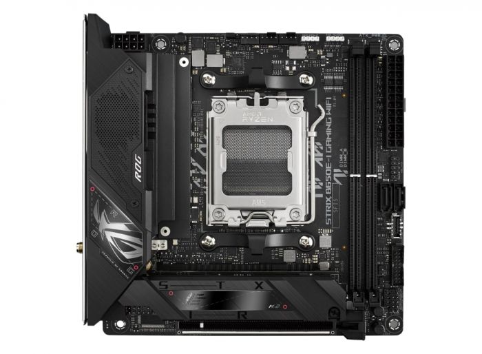 Материнcька плата ASUS ROG STRIX B650E-I GAMING WIFI sAM5 B650 2xDDR5 M.2 HDMI WiFi BT mITX