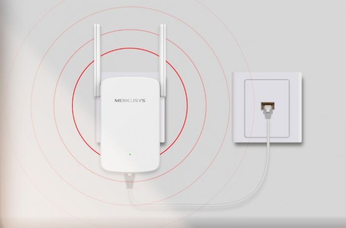 Повторювач Wi-Fi сигналу MERCUSYS ME30 AC1200 1хFE LAN ext. ant x2