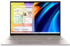 Ноутбук ASUS Vivobook S 16X S5602ZA-KV161 16" WQXGA IPS, Intel i5-12500H, 16GB, F512GB, UMA, NoOS, Сірий
