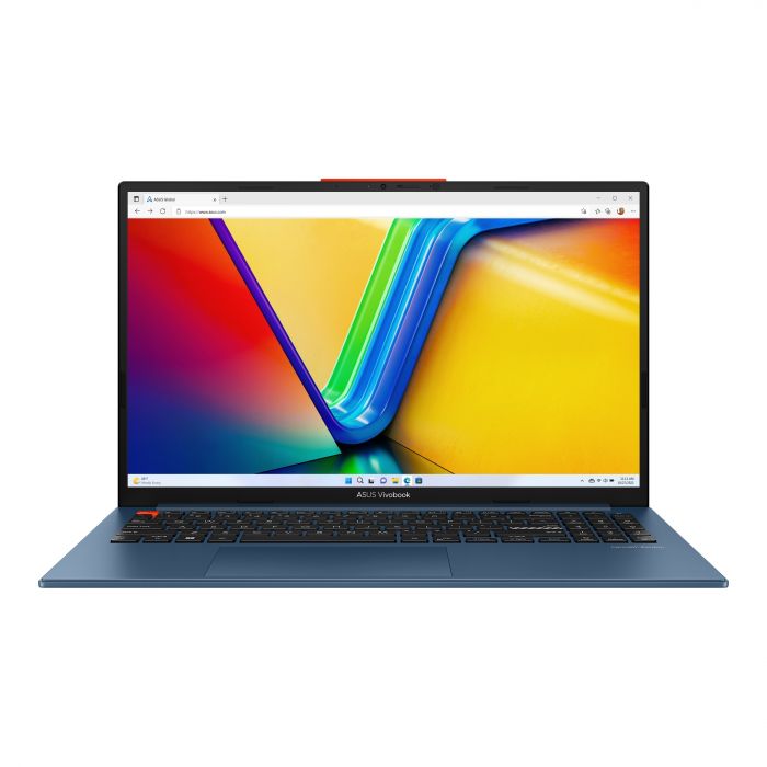 Ноутбук ASUS Vivobook S 15 K5504VN-L1023WS 15.6" FHD OLED, Intel i9-13900H, 16GB, F1TB, IntelA370M-4, Win11, Голубий