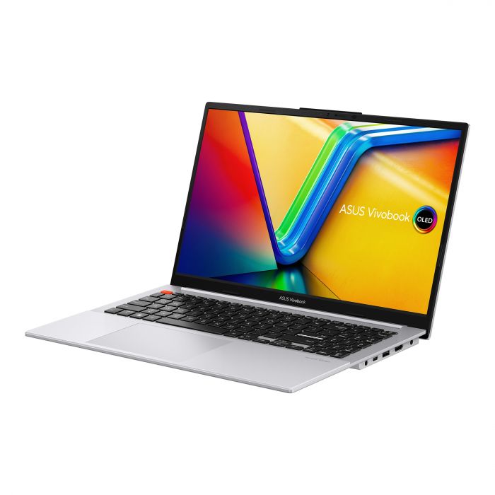 Ноутбук ASUS Vivobook S 15 K5504VN-L1033WS 15.6" FHD OLED, Intel i5-13500H, 16GB, F512GB, IntelA370M-4, Win11, Сріблястий