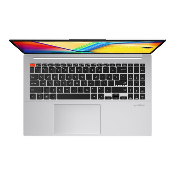 Ноутбук ASUS Vivobook S 15 K5504VN-L1033WS 15.6" FHD OLED, Intel i5-13500H, 16GB, F512GB, IntelA370M-4, Win11, Сріблястий