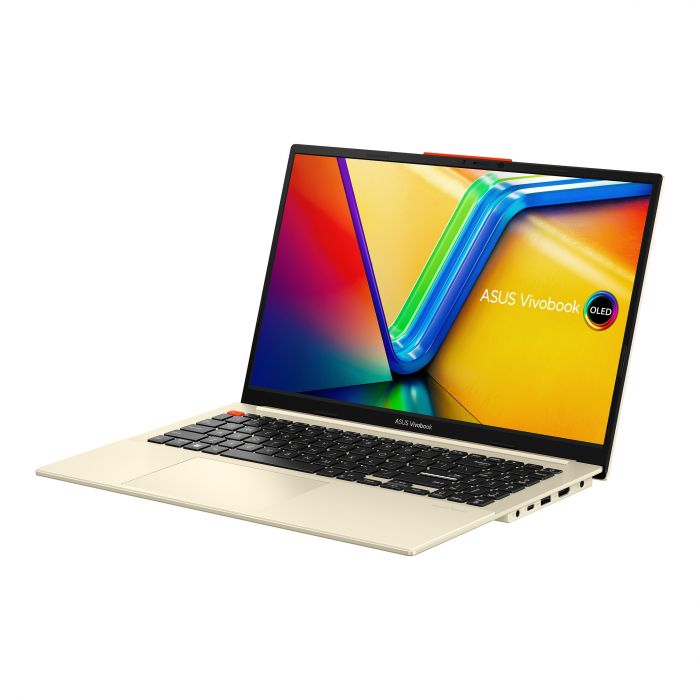 Ноутбук ASUS Vivobook S 15 K5504VN-L1026WS 15.6" FHD OLED, Intel i9-13900H, 16GB, F1TB, IntelA370M-4, Win11, Білий