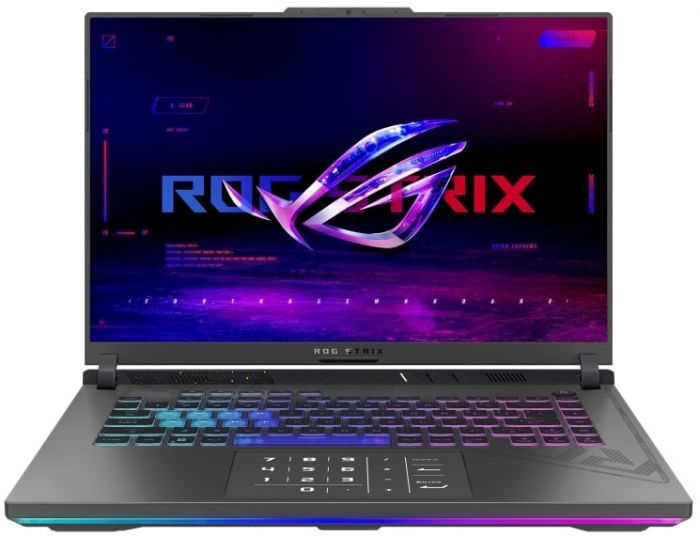 Ноутбук ASUS ROG Strix G16 G614JJ-N3049 16" FHD IPS, Intel i5-13450HX, 16GB, F512GB, NVD3050-6, NoOS, Сірий