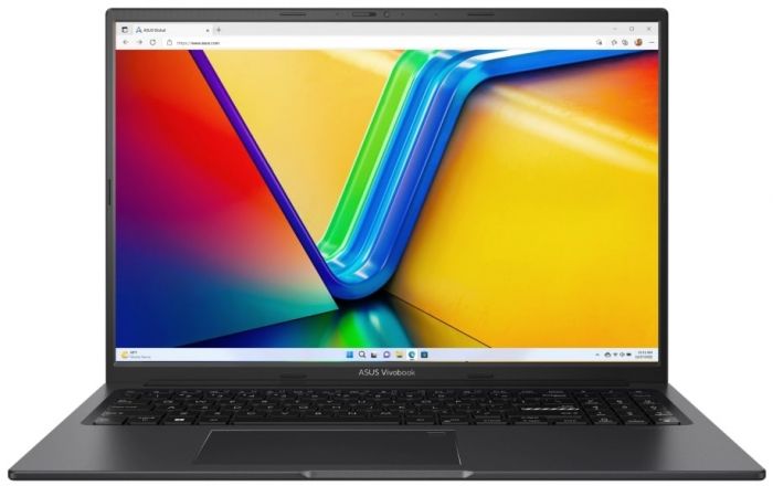 Ноутбук ASUS Vivobook 16X K3604ZA-MB023 16" WUXGA IPS, Intel i3-1215U, 8GB, F512GB, UMA, NoOS, Чорний