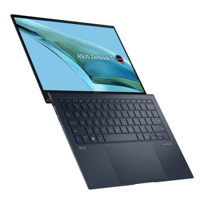 Ноутбук ASUS Zenbook S 13 UX5304VA-NQ074 13.3" 2.8K OLED, Intel i7-1355U, 16GB, F1TB, UMA, NoOS, Голубий