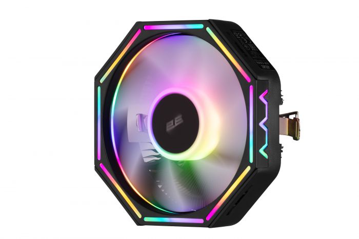 Процесорний кулер 2E Gaming Air Cool  AC120ZP RGB, LGA1700, 1200, 115X, 775, AM5, AM4, AM3, AM3+, AM2, AM2+, FM2, FM1, 4pin RGB, TDP 95W