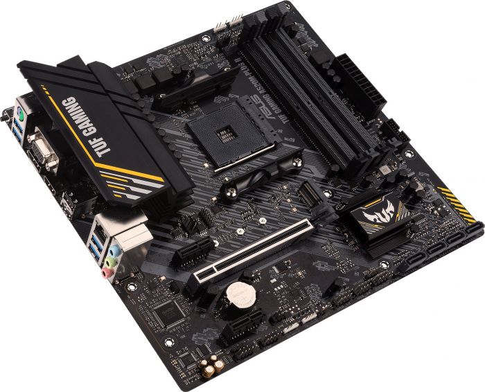 Материнcька плата ASUS TUF GAMING A520M-PLUS II sAM4 A520 4xDDR4 HDMI DVI D-Sub mATX