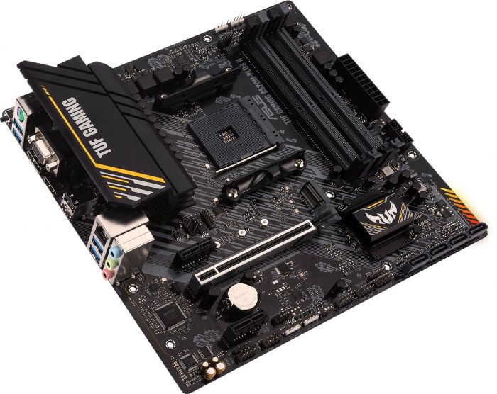 Материнcька плата ASUS TUF GAMING A520M-PLUS II sAM4 A520 4xDDR4 HDMI DVI D-Sub mATX