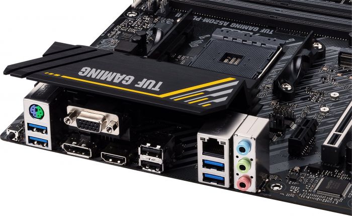 Материнcька плата ASUS TUF GAMING A520M-PLUS II sAM4 A520 4xDDR4 HDMI DVI D-Sub mATX