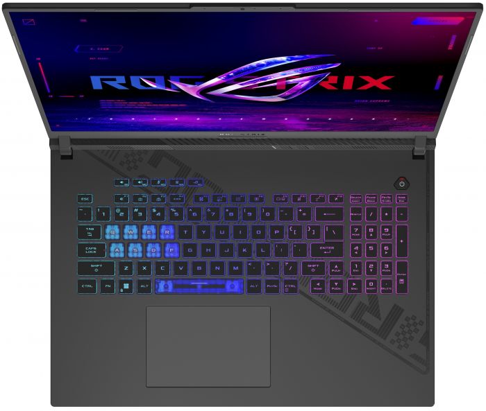 Ноутбук ASUS ROG Strix G18 G814JU-N6041 18" QHD+ IPS, Intel i7-13650HX, 16GB, F512GB, NVD4050-6, NoOS, Сірий