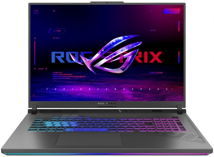 Ноутбук ASUS ROG Strix G18 G814JU-N6041 18" QHD+ IPS, Intel i7-13650HX, 16GB, F512GB, NVD4050-6, NoOS, Сірий