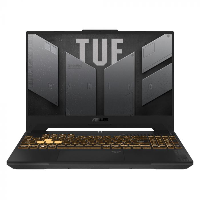 Ноутбук ASUS TUF Gaming F15 FX507ZV4-HQ039 15.6" WQHD IPS, Intel i7-12700H, 16GB, F512GB, NVD4060-8, NoOS, Сірий