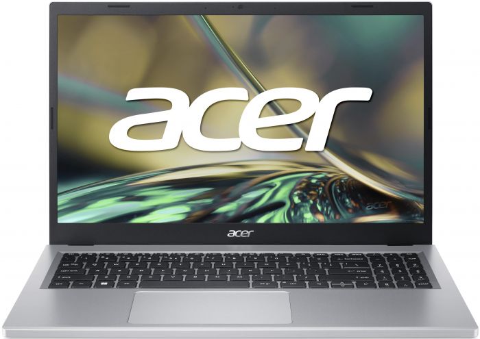 Ноутбук Acer Aspire 3 A315-510P 15.6" FHD IPS, Intel i3-N305, 16GB, F512GB, UMA, Lin, сріблястий