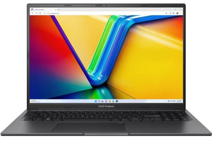 Ноутбук ASUS Vivobook 16X K3605ZC-N1112 16" WUXGA IPS, Intel i7-12650H, 8GB, F1TB, NVD3050-4, NoOS, Чорний