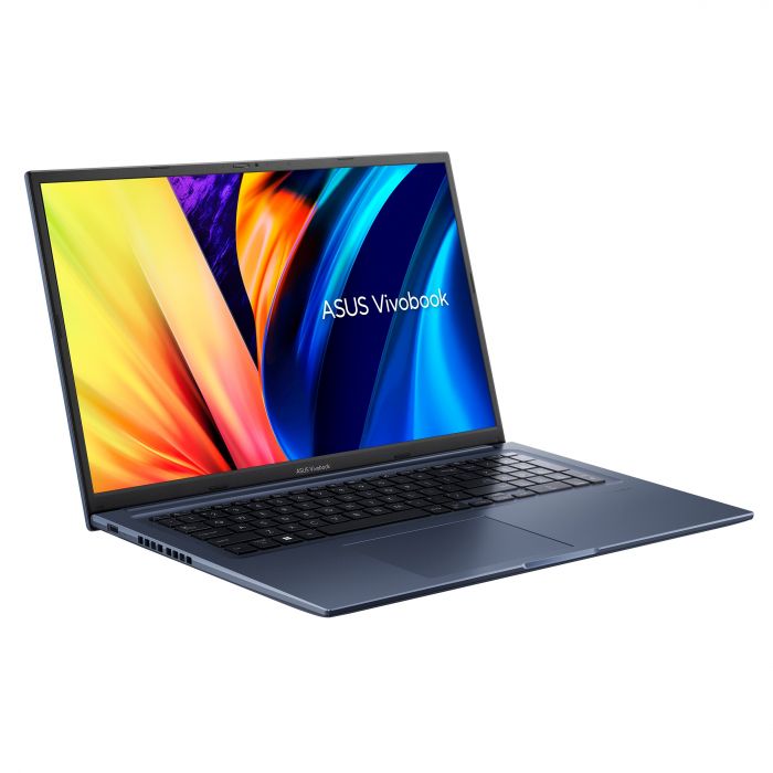 Ноутбук ASUS Vivobook 17X K1703ZA-AU066 17.3" FHD IPS, Intel i5-12500H, 16GB, F512GB, UMA, NoOS, Голубий