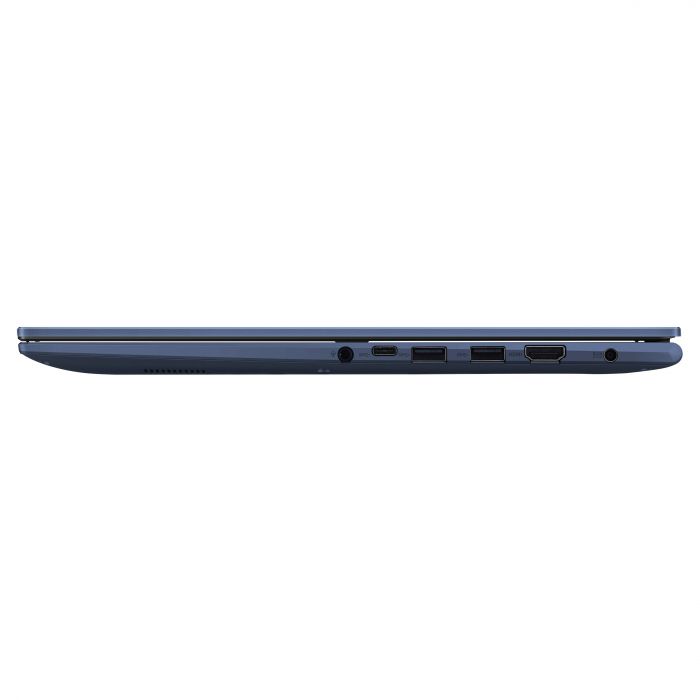 Ноутбук ASUS Vivobook 17X K1703ZA-AU066 17.3" FHD IPS, Intel i5-12500H, 16GB, F512GB, UMA, NoOS, Голубий