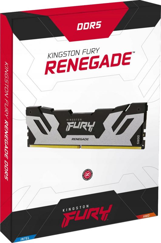 Пам'ять ПК Kingston DDR5 16GB 6800 FURY Renegade Silver XMP