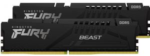 Пам'ять ПК Kingston DDR5 32GB KIT (16GBx2) 5200 FURY Beast Black EXPO
