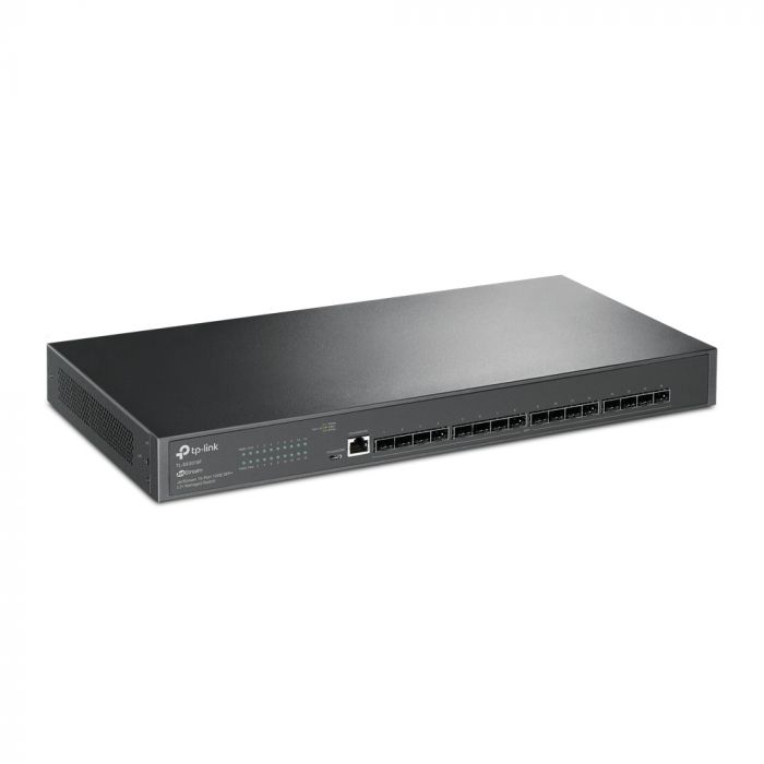 Комутатор TP-LINK TL-SX3016F 16xSFP+ (10GE) 1xRJ45 console+microUSB  L2 JetStream 19" 1U