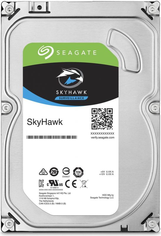 Жорсткий диск Seagate  4TB 3.5" 256MB SATA SkyHawk