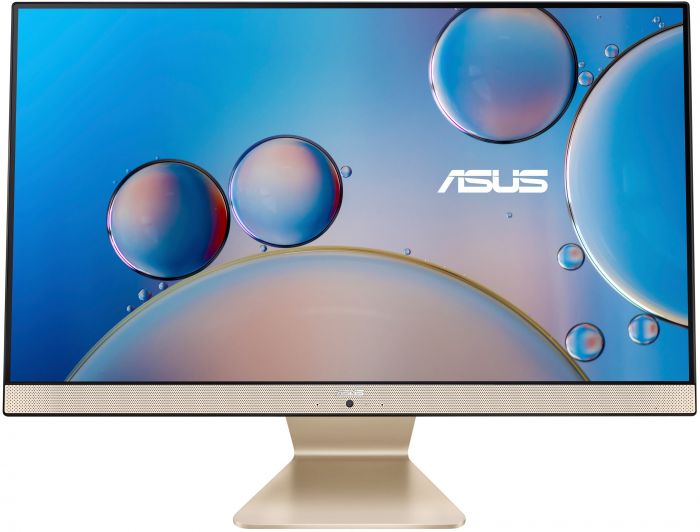 Персональний комп'ютер моноблок ASUS M3400WYAK-BA027M 23.8" FHD AG, AMD R7-5825U, 8GB, F512GB, UMA, WiFi, кл+м, без ОС, золотистий