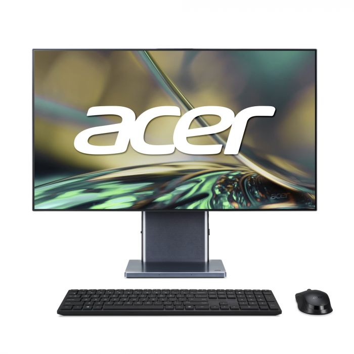 Персональний комп'ютер моноблок Acer Aspire S27-1755 27" QHD, Intel i5-1240P, 16GB, F512GB, UMA, WiFi, кл+м, Lin, чорний