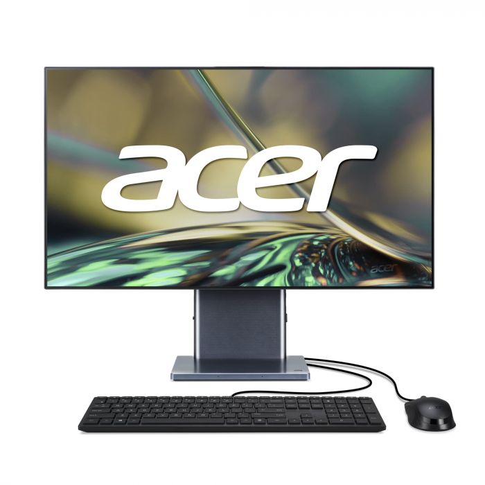 Персональний комп'ютер моноблок Acer Aspire S27-1755 27" QHD, Intel i7-1260P, 16GB, F512GB, UMA, WiFi, кл+м, Lin, чорний